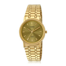 Timex Classics Analog Gold Dial Men's Watch (A304)