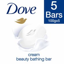 Dove Cream Beauty Bathing Soap (Pack Of 5)
