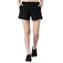Enamor Womens Athleisure Basic Dry Fit Workout Shorts