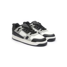 ZAYDN Ash Grey Black Mens Casual Sneakers