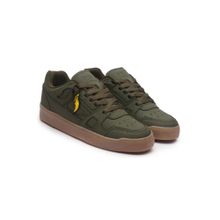 ZAYDN Astrid Hunter Green Mens Casual Sneakers