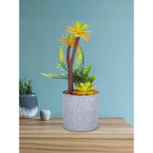 Ekhasa Artificial Plant with Pot Indoor Plastic Small Decorative Potted Plant