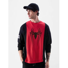 The Souled Store Spider-man: Radioactive Men Oversized Full Sleeve T-shirts