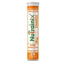 Nutrainix Charge Vitamin C Antioxidant 1000mg Tablets - Orange Flavour