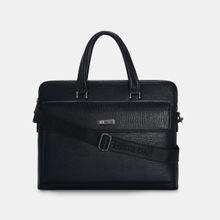 ESBEDA Black Color Handcuffs Laptop Briefcase for Men (M)