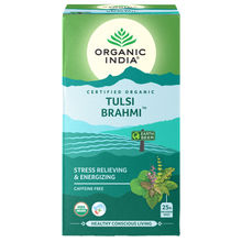 Organic India Tulsi Brahmi Tea (25 Infusion bag)