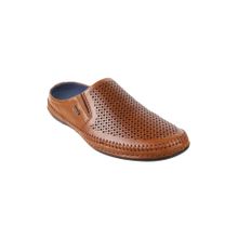 Metro Men Tan Mules