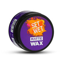 Set Wet Styling Matte Hair Wax Matte Look Strong Hold Restylable Anytime Easy Wash Off