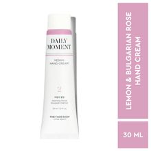 The Face Shop Non-Greasy Korean Vegan Hand Cream - Morning Florist With Hyaluronic Acid