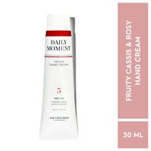 The Face Shop Daily Moment Korean Vegan Hand Cream Midnight Street With Hyaluronic Acid