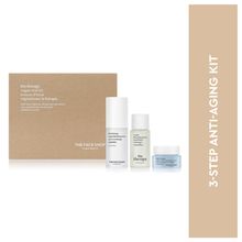The Face Shop The Therapy Vegan Skincare Kit, Limited Edition Luxury Skin Routine Gift Set