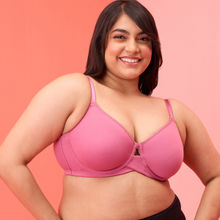 Nykd by Nykaa Support T-shirt Bra -rose Nyb263