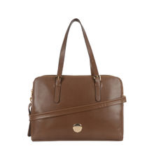 Baggit L Fame Brown Tote Bag with Detachable Sling Strap (L)