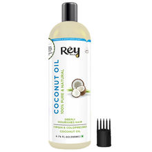 Rey Naturals Coconut Oil 100% Pure & Natural Vargin & Cold Pressed Hair Oil