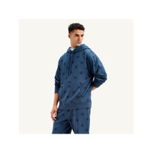 Levi's Mens Print Blue Hoodie