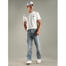 Tommy Hilfiger Men Blue Solid Jeans