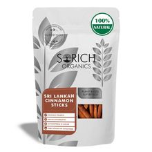 Sorich Organics Sri Lankan Cassia Cinnamon Sticks - Dalchini