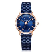 Alexandre Christie Navy Blue Women Quartz Watch - 8692Lhburbu (M)