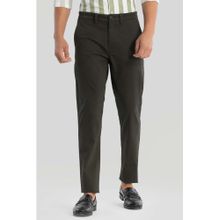 Snitch Black Slim Fit Chinos