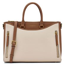 MIRAGGIO Arden Laptop Bag Ivory (L)