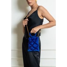 AOMIDORI SHIMAI Diana Blue Sling Bag for Women