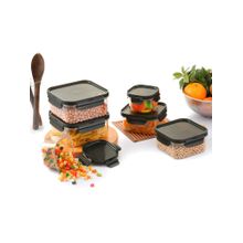 CELLO Modulock Storage Container Transparent (Set of 6)