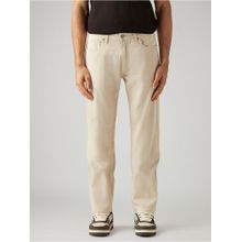 Levi's Mens 555 Beige Relaxed Straight Fit Mid Rise Jeans