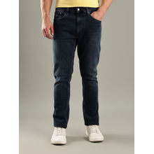Tommy Hilfiger Men Blue Cotton Ankle Low Waist Jeans