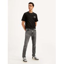 Levi's Mens 511 Slim Fit Charcoal-Grey Jeans