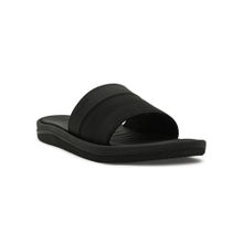 Aldo Men Black Single Strap Sliders