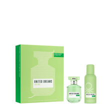 United Colors Of Benetton United Dreams Live Free For Women Gift Set