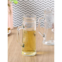 Oberglas Premium Plain Glass Beer Mug Set, 550ml, Set Of 2, Transparent