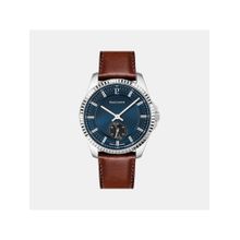 Pierre Lannier Blue Leather Analog Watch (246G164) (M)