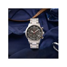 Atlantic Black Stainless Steel Analog Watch (87466.42.41) (M)