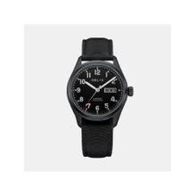 Oblik Black Fabric Analog Watch (Horizon) (M)