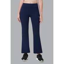 Van Heusen Proactive Elite Women Anti Bacterial & Moisture Wicking Flared Pants - Maritime Blue