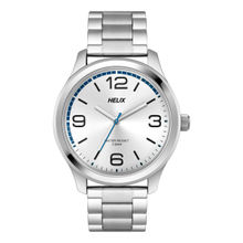 Helix Analog Silver Dial Men Watch-TW043HG15