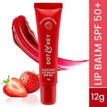 DOT & KEY GLOSS BOSS LIP BALM VITAMIN C + E SPF 50 CARAMEL KISS - 12G