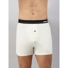 Tailor and Circus Men Boxer Mid Waist White