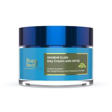 Blue Nectar Brightening Sunscreen for Men with SPF 30, Natural Sun Cream for Men (19 Herbs)