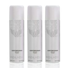 Police Contemporary Deodorant Spray (Pack Of 3)