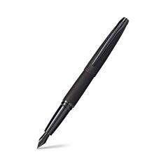 Cross 886-41MJ ATX Brushed Black PVD Fountain Pen with Black PVD Stainless
