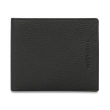 The Vertical Millenia Mens Leather Wallet Textured Black Small 8903496179613