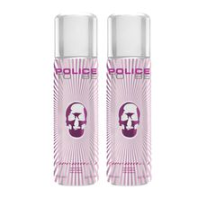 Police To Be Woman Deodorant Spray (Pack Of 2)