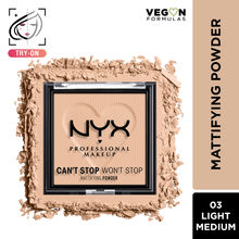 NYX Professional Makeup Can't Stop Won't Stop Mattifying Powder - Tan