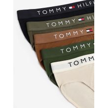 Tommy Hilfiger Men Multi-Color Solid Briefs (Pack of 5)