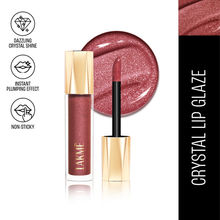 Lakme Glitterati Lip Glaze, High Shine Lip Plumper Lip Gloss