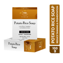 TNW The Natural Wash Handmade Potato Rice Bathing Soap For Oily Skin|Reduces Tanning & Pigmentation