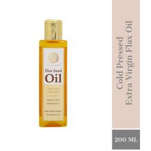 The Pure Story Natural Cold Pressed Flax Seed Oil for Hair & Skin | Rich In Omega 3