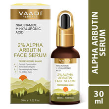 Vaadi Herbals 2% Alpha Arbutin Face Serum With Niacinamide & Hyaluronic Acid